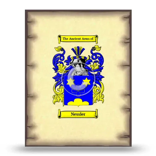Nessler Coat of Arms Print