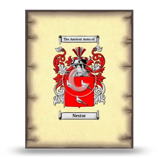Nestor Coat of Arms Print