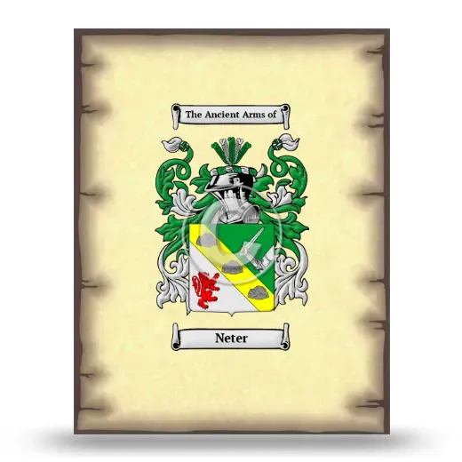 Neter Coat of Arms Print