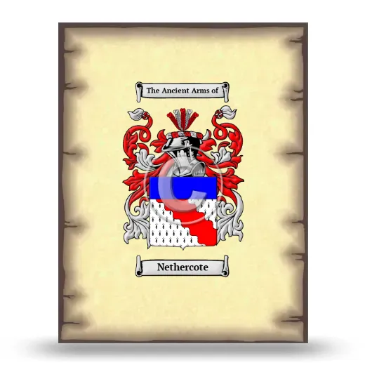 Nethercote Coat of Arms Print