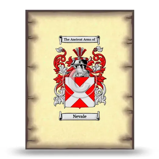 Nevale Coat of Arms Print
