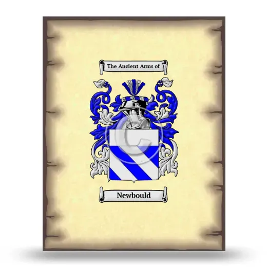 Newbould Coat of Arms Print