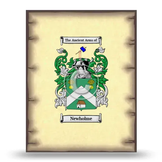 Newholme Coat of Arms Print