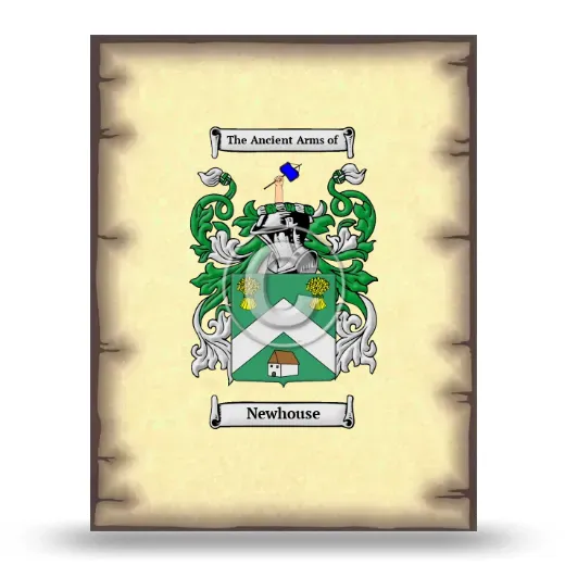 Newhouse Coat of Arms Print