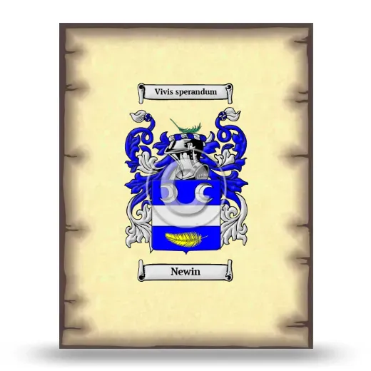 Newin Coat of Arms Print