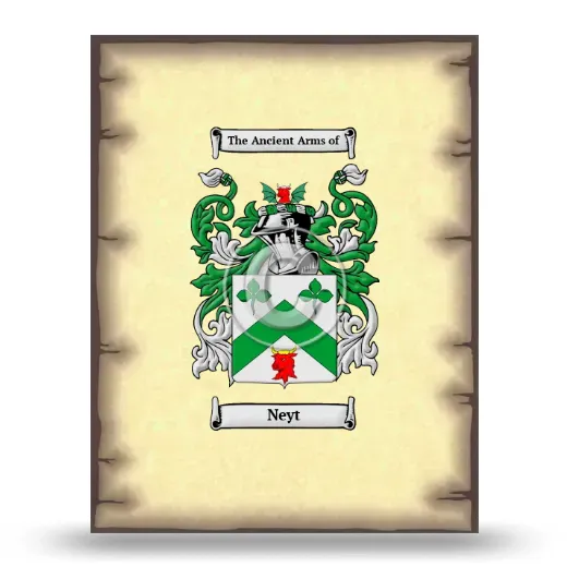 Neyt Coat of Arms Print