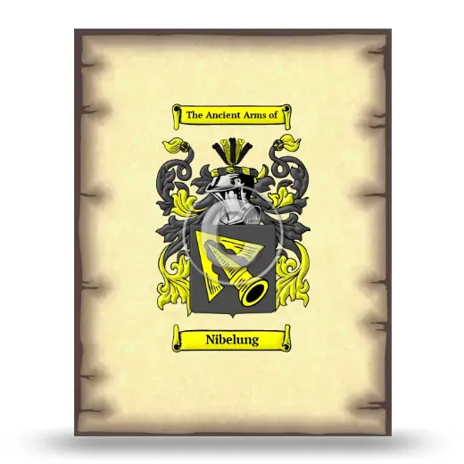 Nibelung Coat of Arms Print