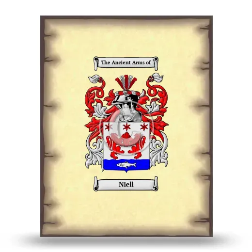 Niell Coat of Arms Print