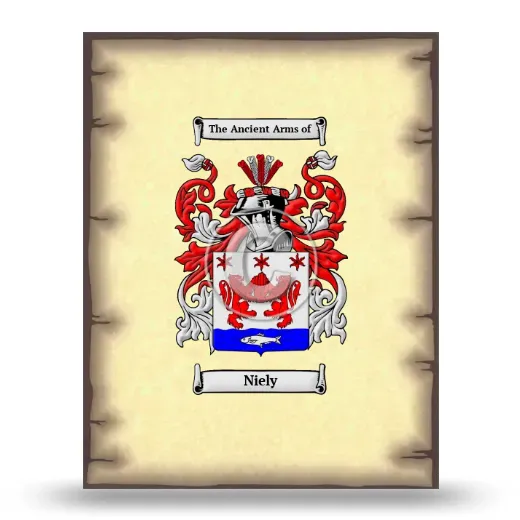 Niely Coat of Arms Print