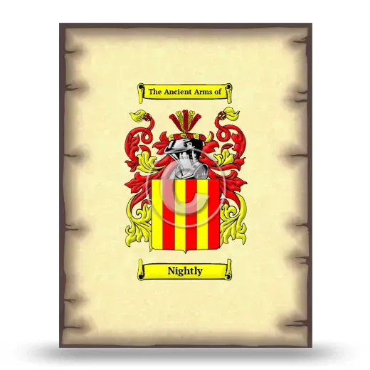 Nightly Coat of Arms Print