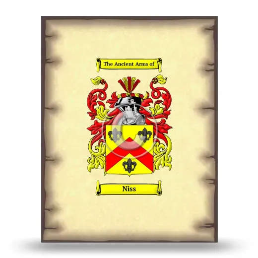 Niss Coat of Arms Print