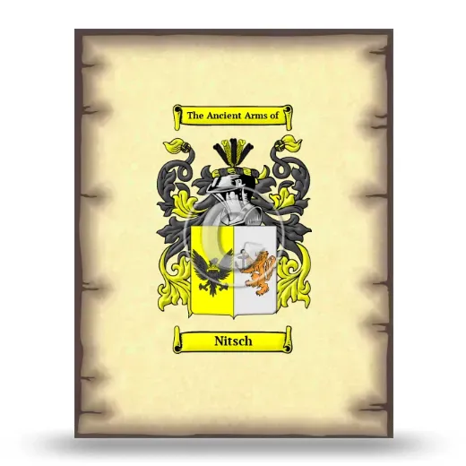 Nitsch Coat of Arms Print