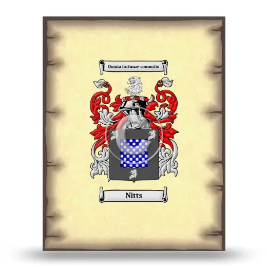 Nitts Coat of Arms Print