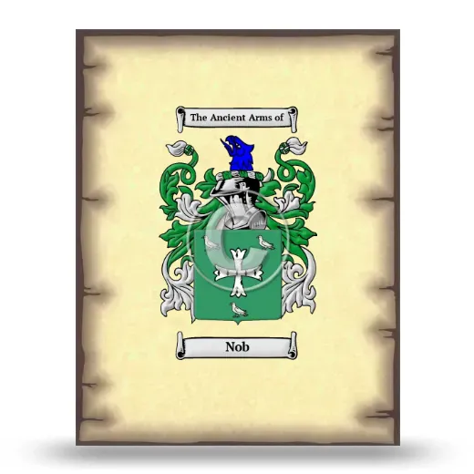 Nob Coat of Arms Print