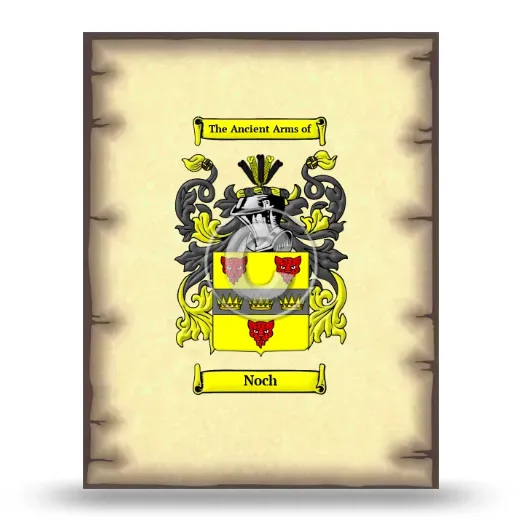 Noch Coat of Arms Print