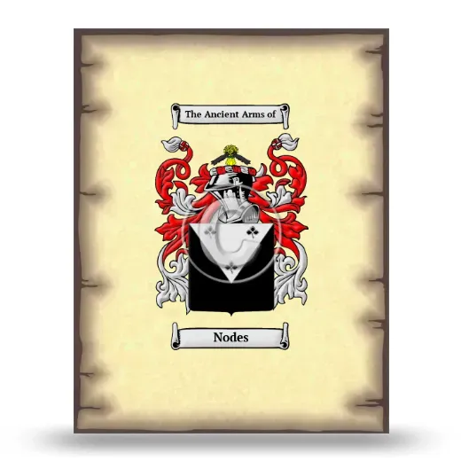 Nodes Coat of Arms Print