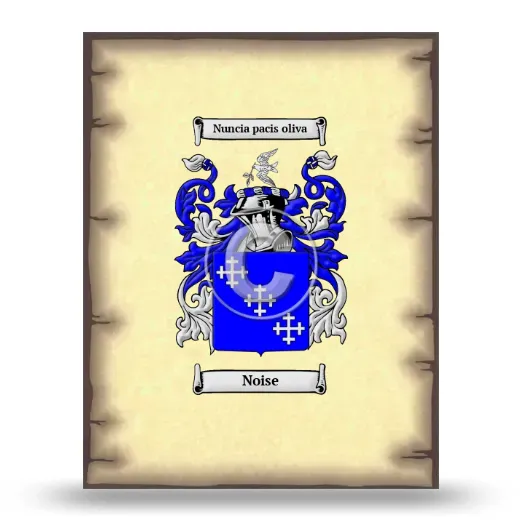 Noise Coat of Arms Print