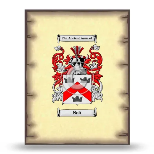 Nolt Coat of Arms Print