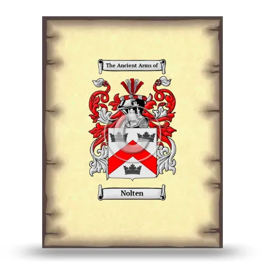 Nolten Coat of Arms Print