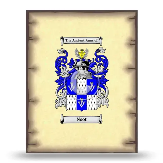 Noot Coat of Arms Print