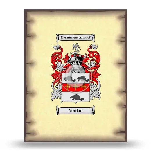 Nordan Coat of Arms Print