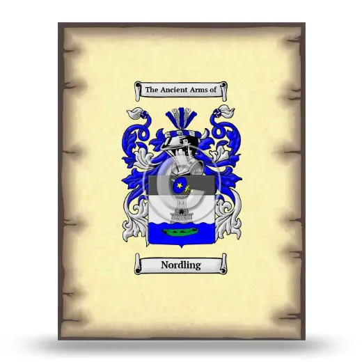 Nordling Coat of Arms Print