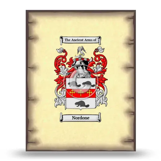 Nordone Coat of Arms Print