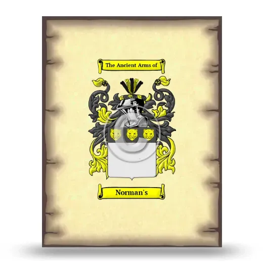 Norman's Coat of Arms Print