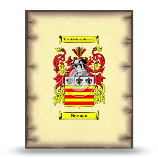Norman Coat of Arms Print