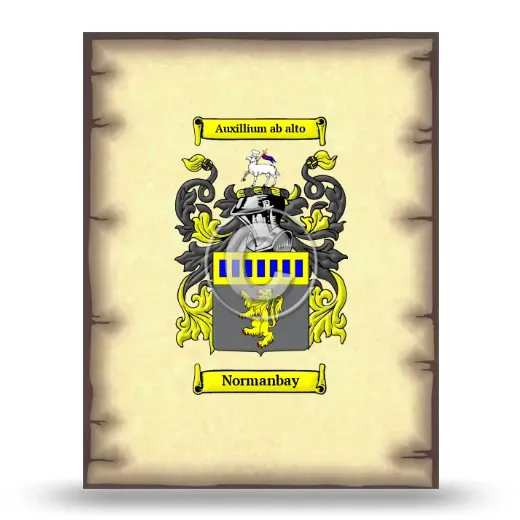 Normanbay Coat of Arms Print