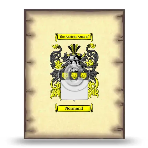 Normand Coat of Arms Print