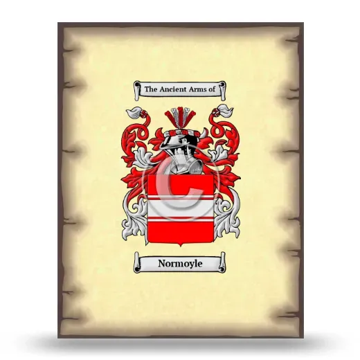 Normoyle Coat of Arms Print