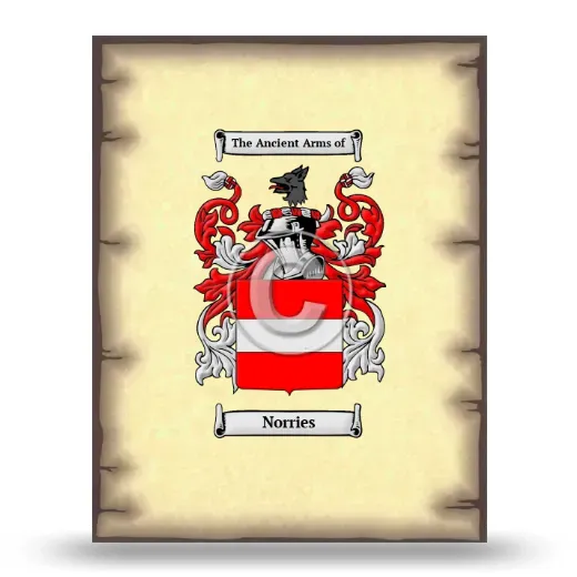 Norries Coat of Arms Print