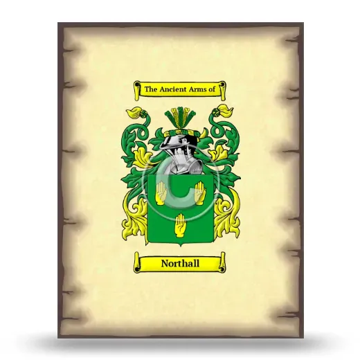 Northall Coat of Arms Print