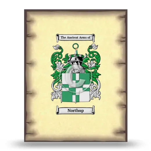 Northup Coat of Arms Print
