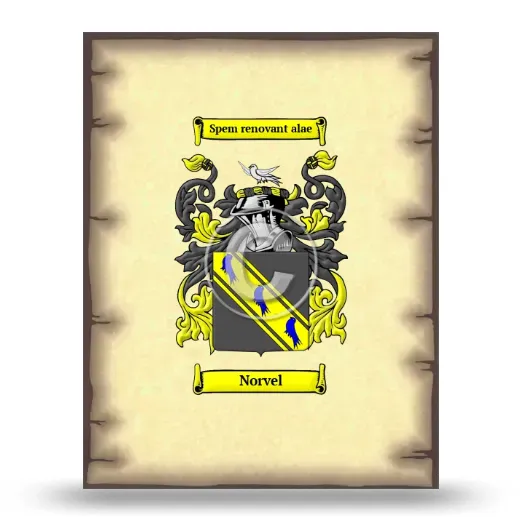 Norvel Coat of Arms Print