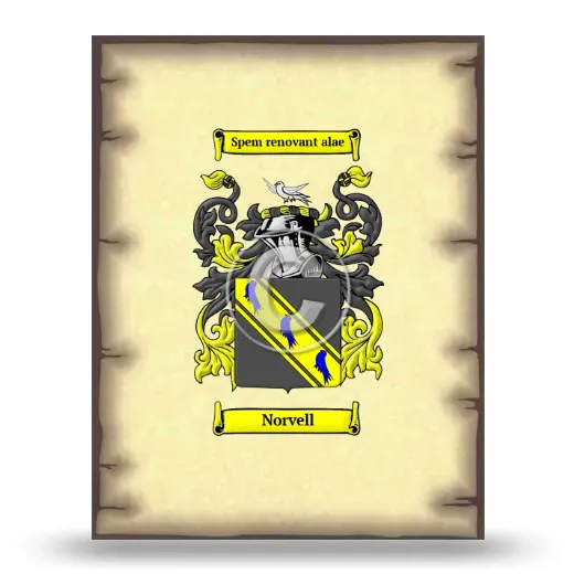 Norvell Coat of Arms Print
