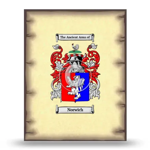 Norwich Coat of Arms Print