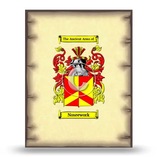 Noseework Coat of Arms Print