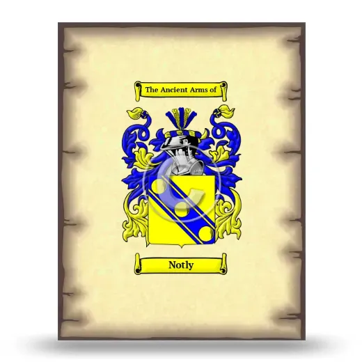 Notly Coat of Arms Print
