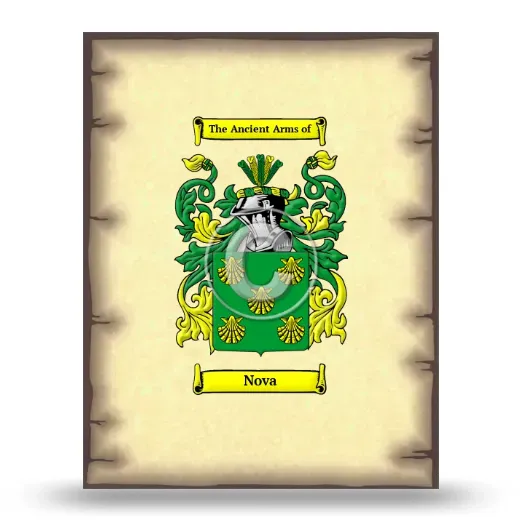 Nova Coat of Arms Print