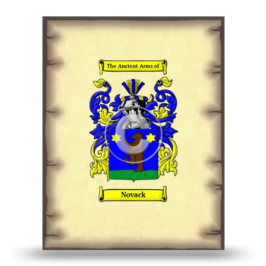 Novack Coat of Arms Print