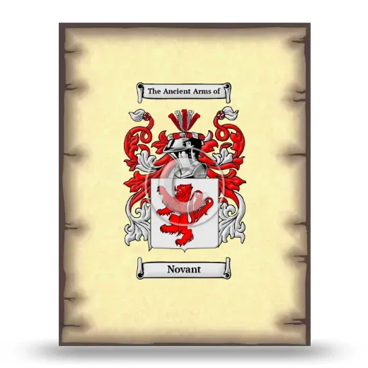 Novant Coat of Arms Print