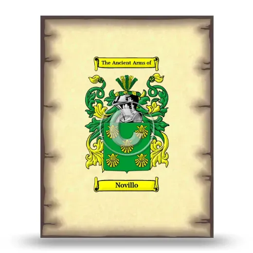 Novillo Coat of Arms Print