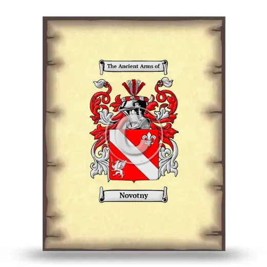 Novotny Coat of Arms Print
