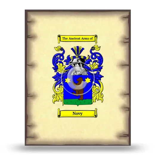 Novy Coat of Arms Print
