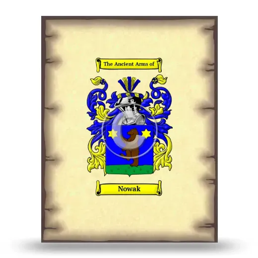 Nowak Coat of Arms Print