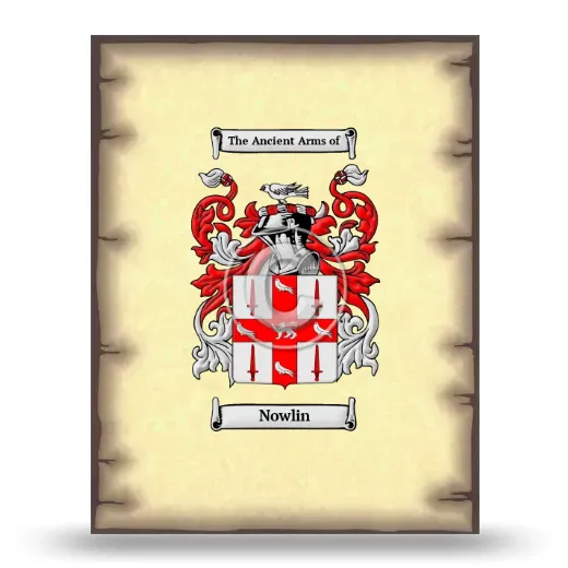 Nowlin Coat of Arms Print