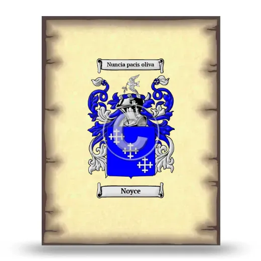 Noyce Coat of Arms Print