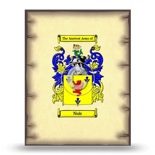 Nuir Coat of Arms Print